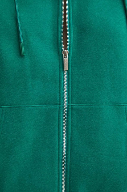 Mikina dámska zelená farba RS24.BLD030 zelená