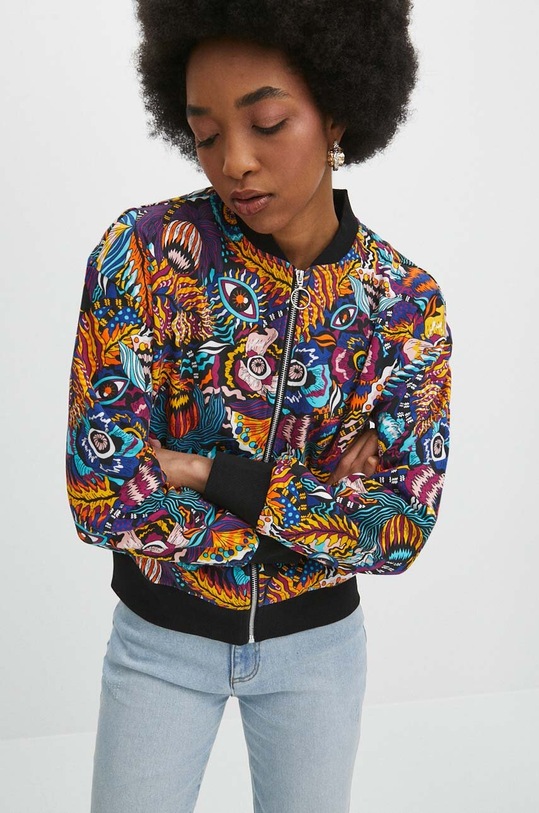 Mikina dámská s elastanem vícebarevná RS24.BLD070