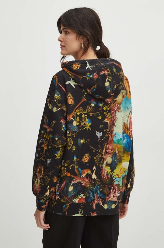 Bluza damska z kolekcji Eviva L'arte kolor czarny czarny RS24.BLD254