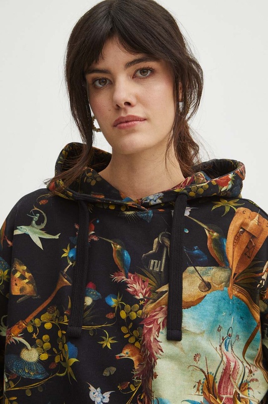Bluza damska z kolekcji Eviva L'arte kolor czarny RS24.BLD254 czarny