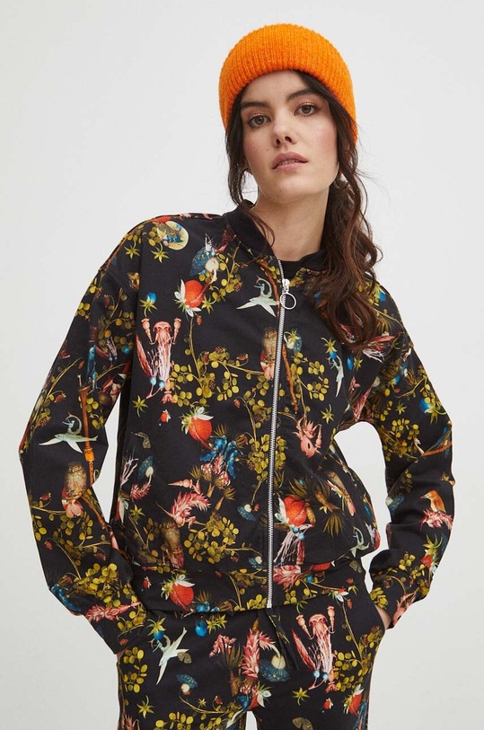 Bluza damska z kolekcji Eviva L'arte kolor czarny RS24.BLD258 czarny RS24