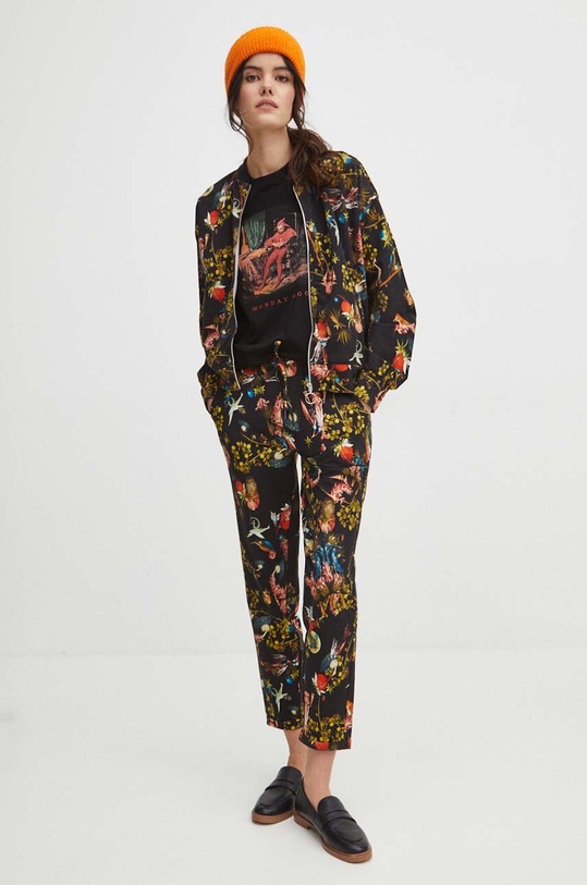 Odzież Bluza damska z kolekcji Eviva L'arte kolor czarny RS24.BLD258 czarny