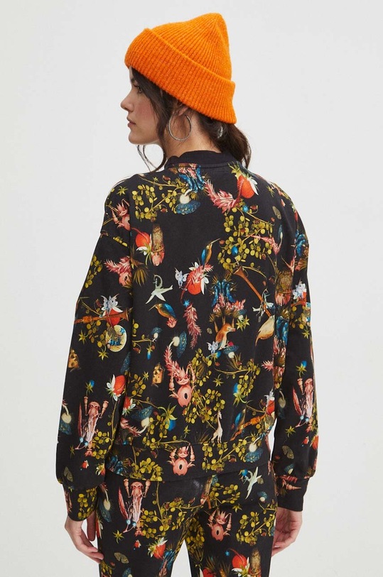 Bluza damska z kolekcji Eviva L'arte kolor czarny czarny RS24.BLD258
