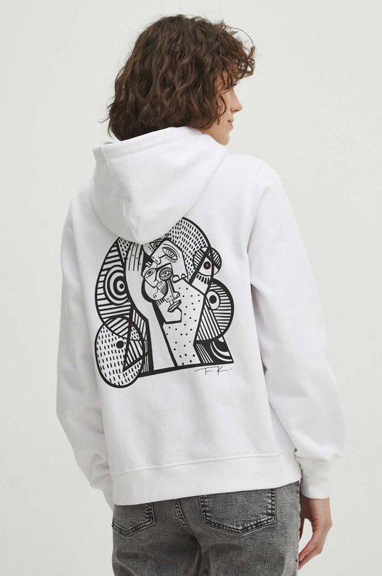 Bluza damska by Kasia Wysocka – TerraKata, Grafika Polska kolor biały biały RS24.BLD450
