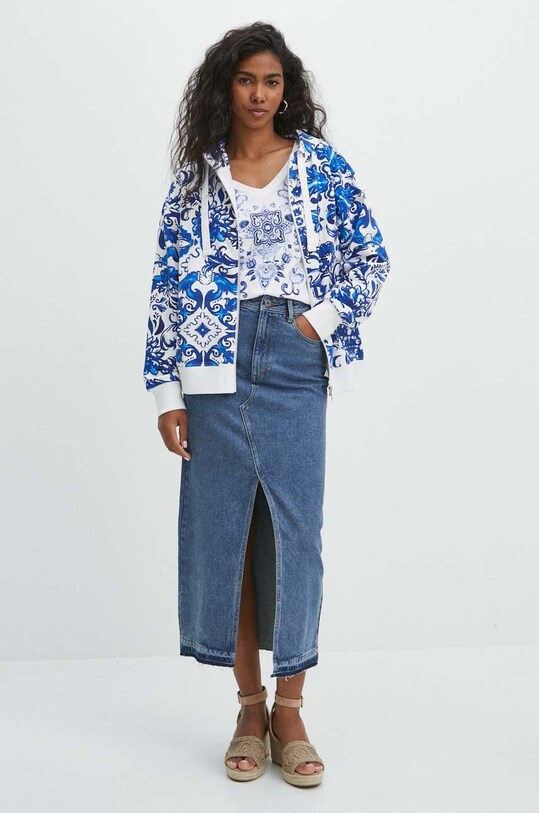 Mikina dámská RS24.BLD801 modrá RS24