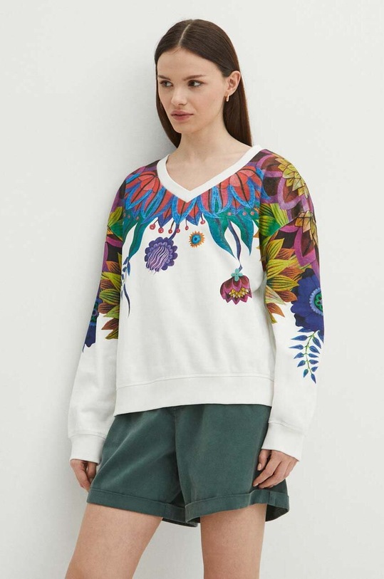 Mikina dámská z kolekce Jane Tattersfield x Medicine béžová barva RS24.BLD852 béžová RS24