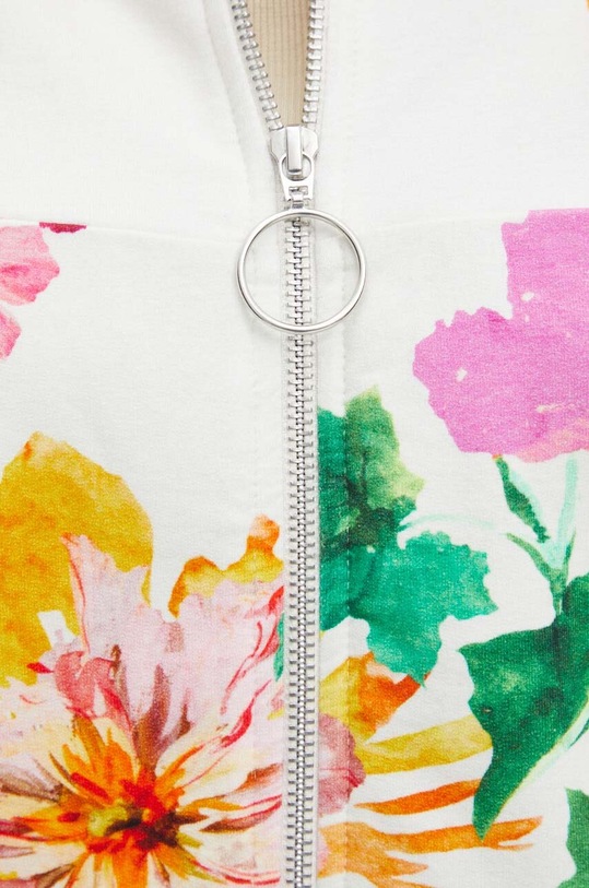 Bluza damska oversize wzorzysta kolor beżowy RS24.BLD900 beżowy