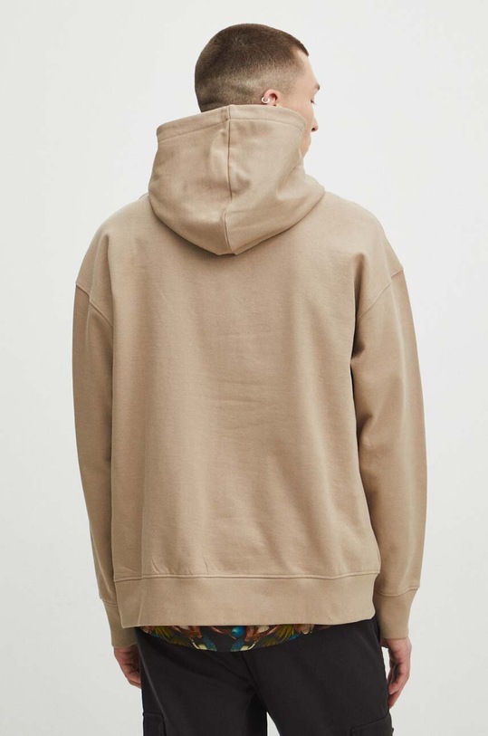 Mikina pánska z kolekcie Eviva L'arte béžová farba béžová RS24.BLM252