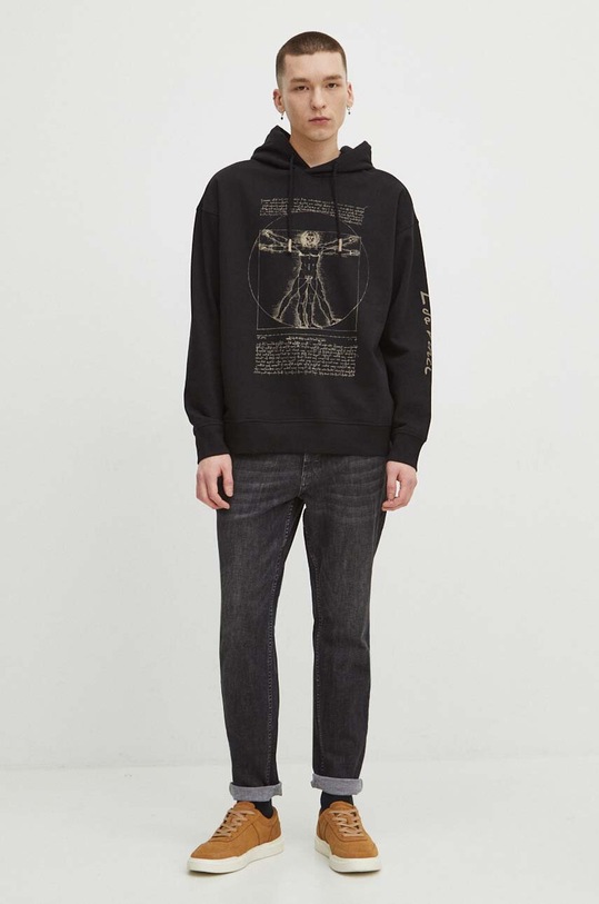 Odzież Bluza męska z kolekcji Eviva L'arte kolor czarny RS24.BLM253 czarny