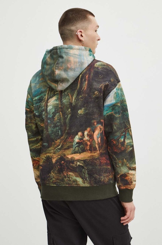 Bavlněná mikina pánská z kolekce Eviva L'arte více barev vícebarevná RS24.BLM254