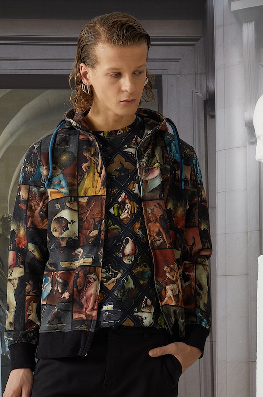 Medicine bluza z elastanem multicolor RS24.BLM255