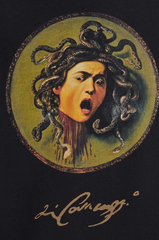 Mikina pánska z kolekcie Eviva L'arte čierna farba RS24.BLM257