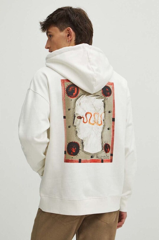 Bluza męska by Józef Hołard, Grafika Polska kolor beżowy beżowy RS24.BLM450