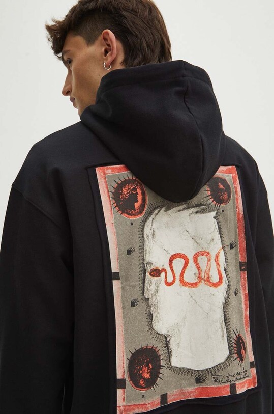 Bluza męska by Józef Hołard, Grafika Polska kolor czarny RS24.BLM450 czarny RS24