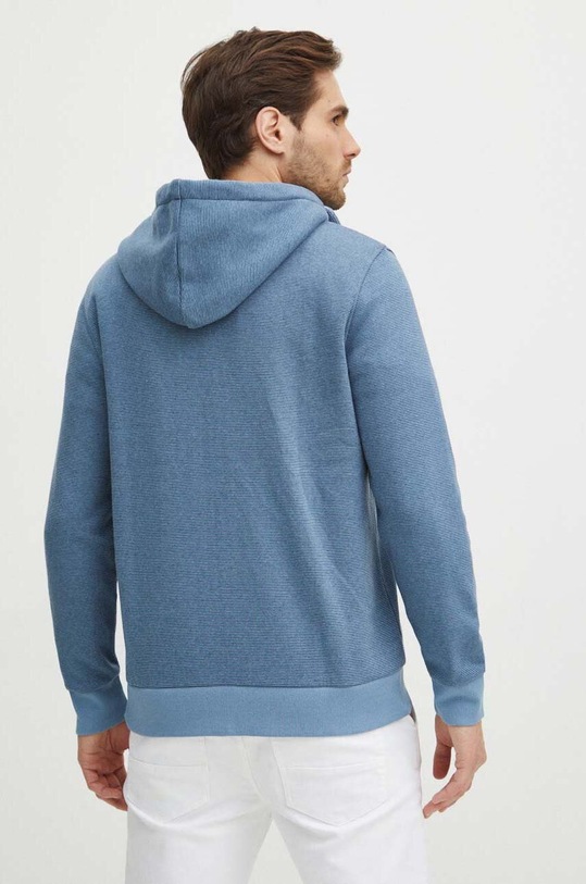 Odzież Bluza męska z kapturem wzorzysta kolor niebieski RS24.BLM600 niebieski