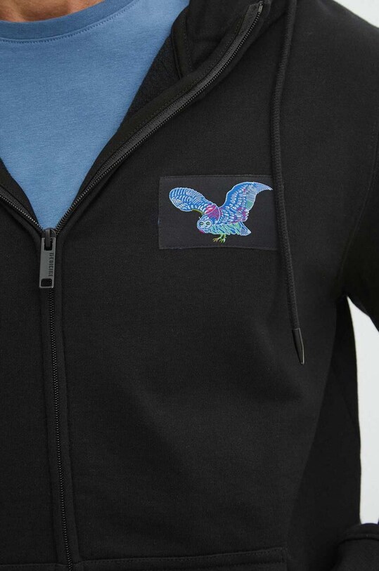 Bluza męska z kolekcji Jane Tattersfield x Medicine kolor czarny RS24.BLM850