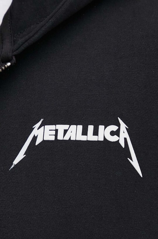 Bluza męska z nadrukiem Metallica kolor czarny RS24.BLMB51