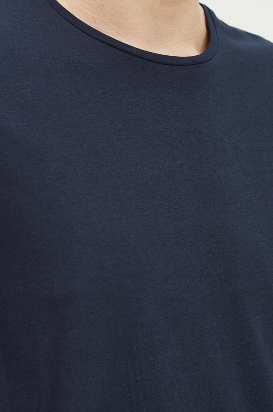 Medicine longsleeve bawełniany RS24.BUM010 granatowy