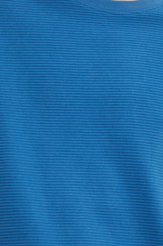 Longsleeve męski prążkowany kolor niebieski RS24.BUM011 niebieski