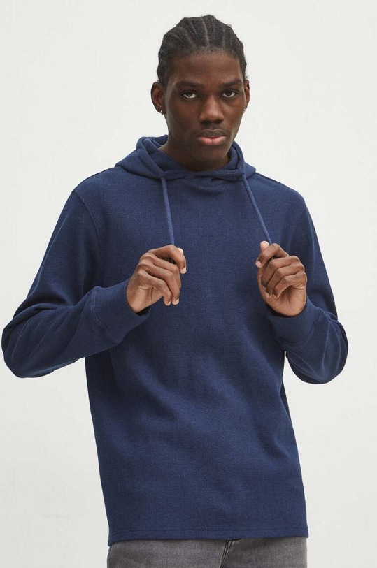 Medicine longsleeve z kapturem granatowy RS24.BUM100