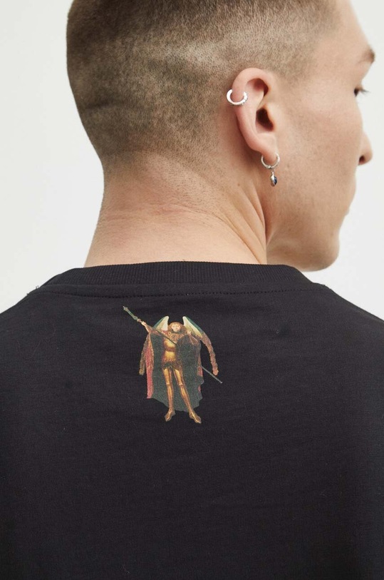 Longsleeve męski z kolekcji Eviva L'arte kolor czarny RS24.BUM250