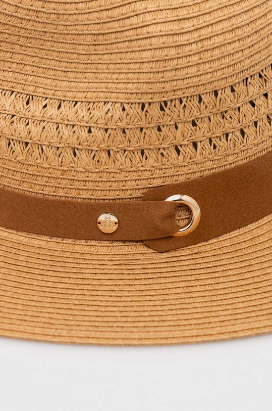 Klobouk dámský pletený béžová barva RS24.CAD721 béžová RS24