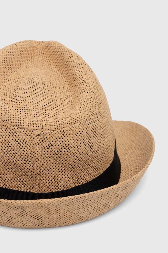 Klobúk pánsky béžová farba RS24.CAM702 béžová RS24