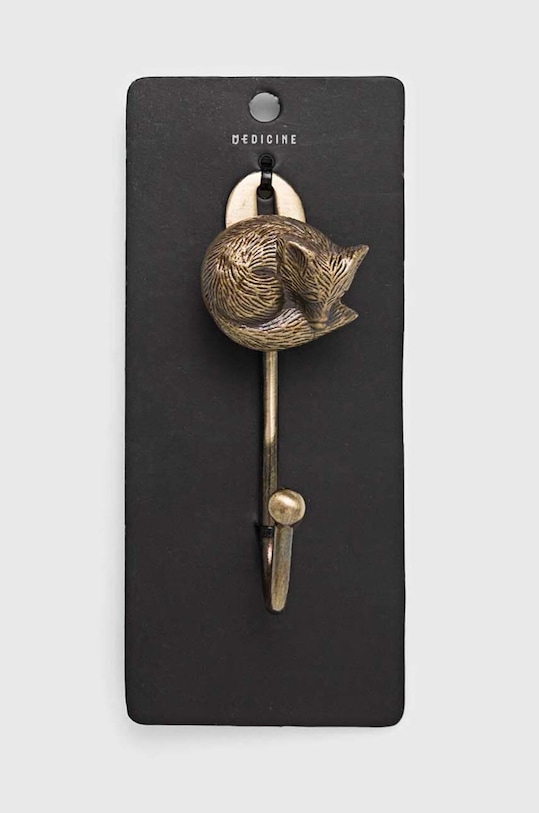 Wieszak ścienny ozdobny - lis kolor brązowy brązowy RS24.DEU712