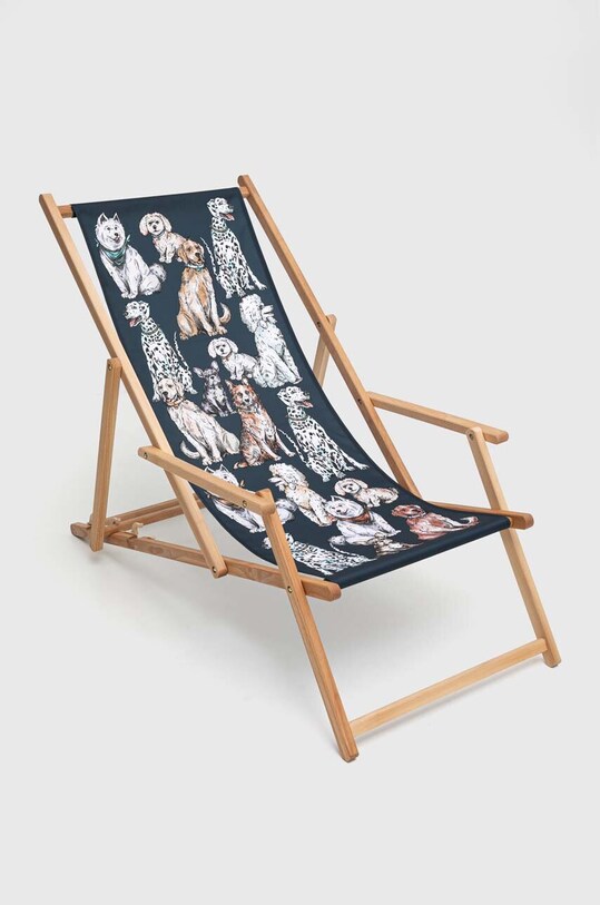Leżak z podłokietnikami z motywem zwierzęcym - psy kolor multicolor multicolor RS24.GAU600