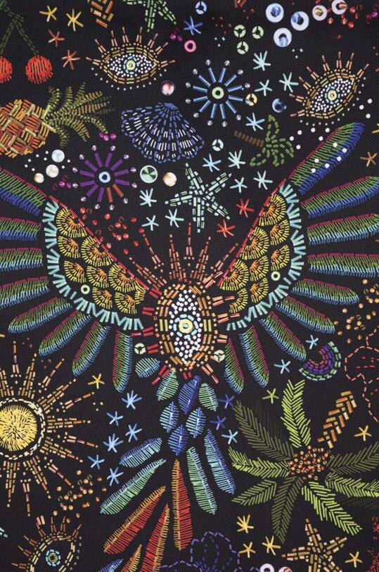 Leżak z podłokietnikami wzorzysty kolor multicolor multicolor RS24.GAU604