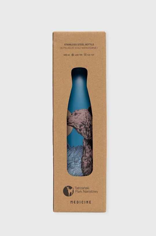 Butelka termiczna z kolekcji Tatrzański Park Narodowy x Medicine 500 ml kolor multicolor multicolor RS24.KBUA50