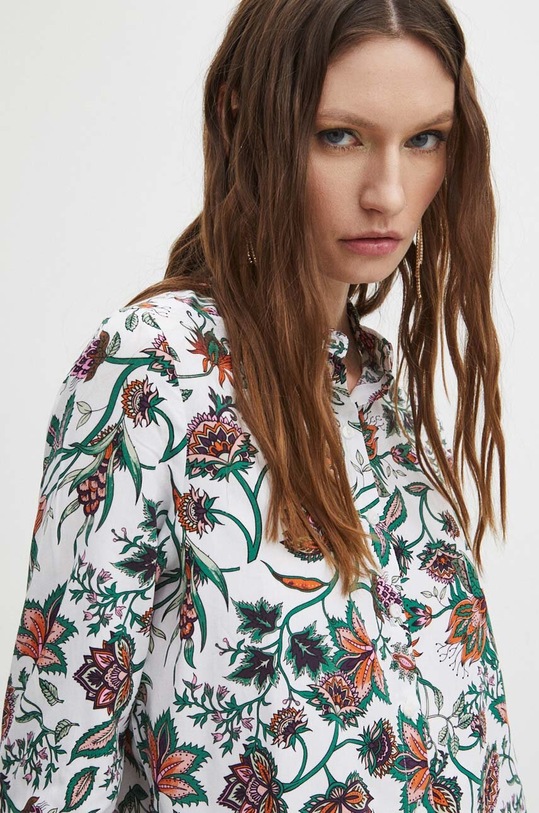 Košeľa dámska biela farba biela RS24.KDD010