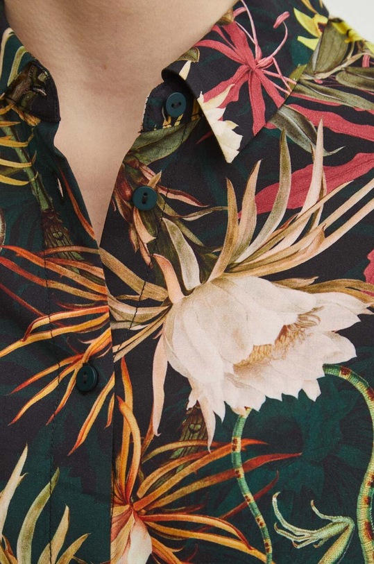 Košile dámská regular se vzorem více barev RS24.KDD030 vícebarevná