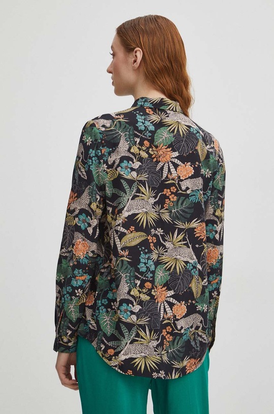 Oblečenie Košeľa dámska čierna farba RS24.KDD050 čierna