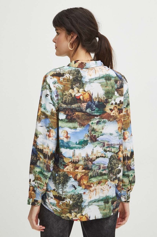 Koszula damska z kolekcji Eviva L'arte wzorzysta kolor multicolor multicolor RS24.KDD250