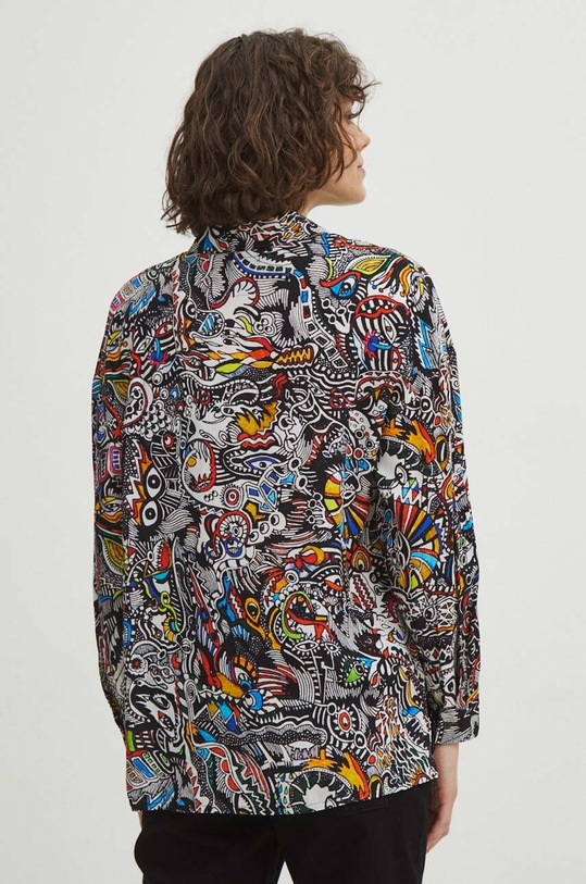 Koszula damska by Justyna Rybak, Grafika Polska kolor multicolor multicolor RS24.KDD450