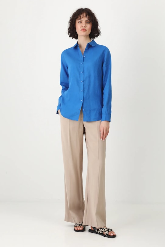 Ľanová košeľa Medicine RS24.KDD501 modrá RS24