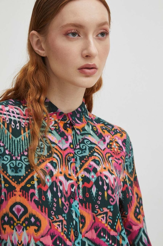 Koszula damska multicolor RS24.KDD502