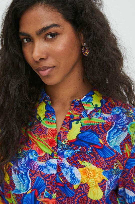 Koszula damska z kolekcji Jane Tattersfield x Medicine kolor multicolor RS24.KDD850 multicolor