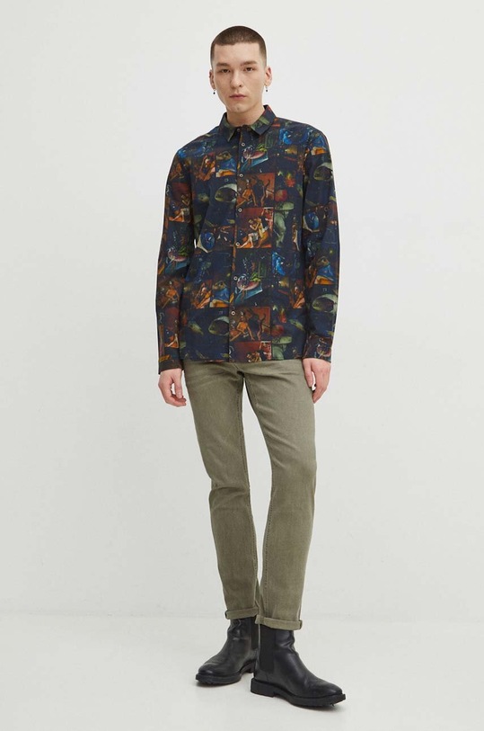 Odzież Koszula męska z kolekcji Eviva L'arte kolor multicolor RS24.KDM203 multicolor