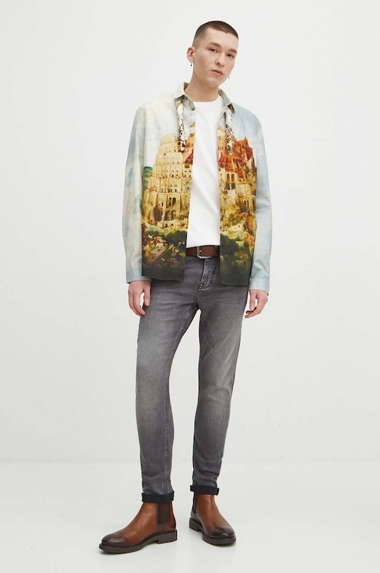 Odzież Koszula męska z kolekcji Eviva L'arte kolor multicolor RS24.KDM206 multicolor