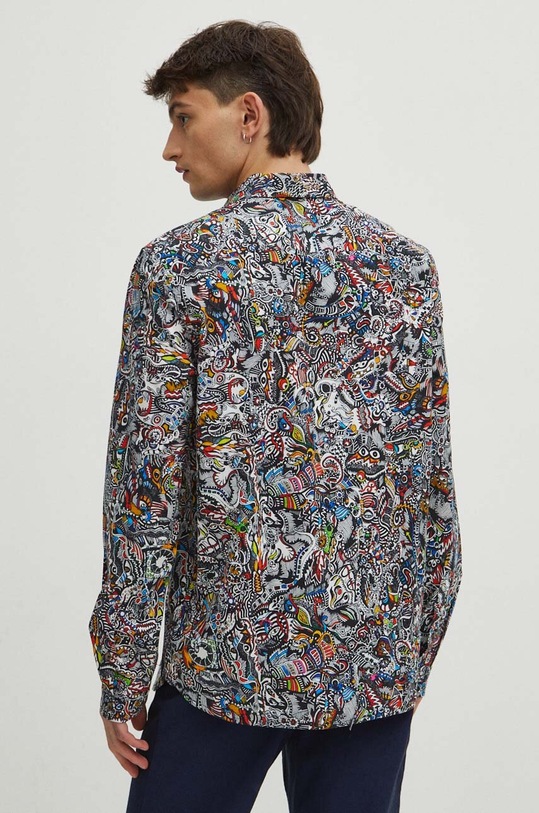 Koszula męska by Justyna Rybak, Grafika Polska kolor multicolor multicolor RS24.KDM420