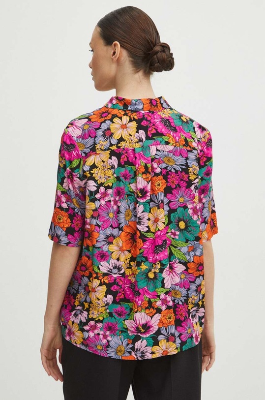 Odzież Koszula damska oversize wzorzysta RS24.KKD030 multicolor