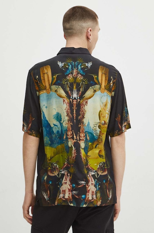 Koszula męska z kolekcji Eviva L'arte kolor czarny czarny RS24.KKM200