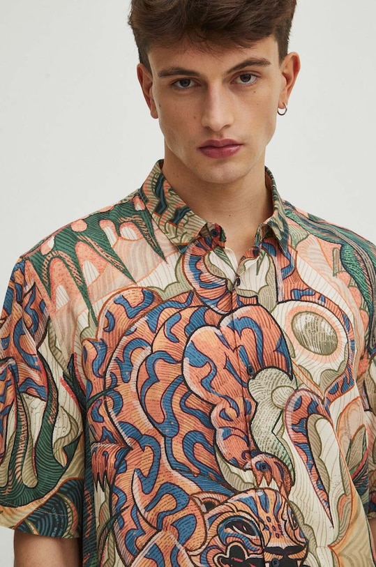 Košeľa pánska z kolekcie Graphics Series viac farieb RS24.KKM422 viacfarebná