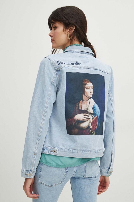 Medicine geacă din denim albastru RS24.KUD252