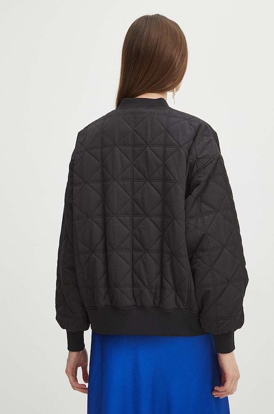 Odzież Kurtka bomber damska pikowana kolor czarny RS24.KUD300 czarny