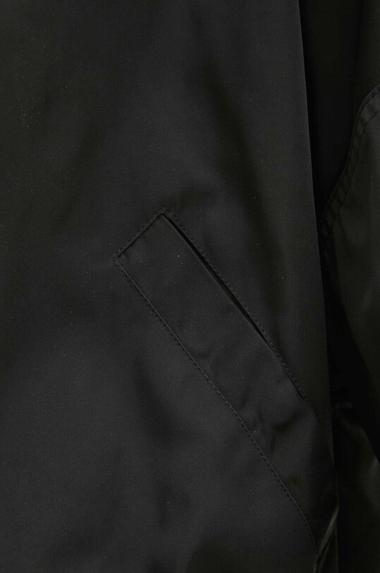 Kurtka bomber damska oversize kolor czarny RS24.KUD803 czarny