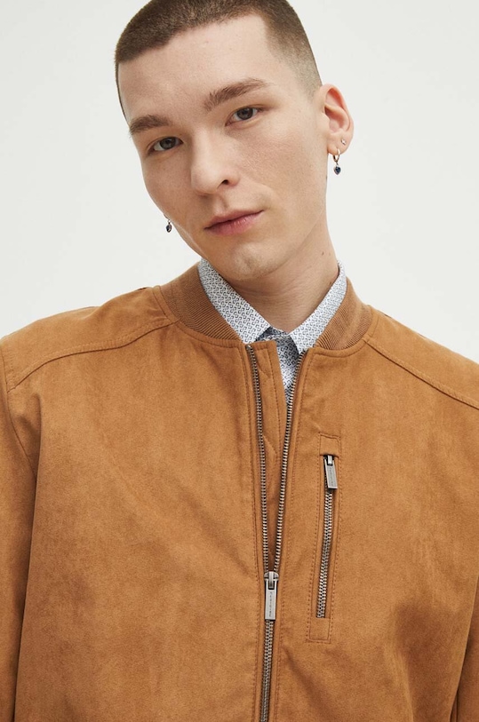 Medicine geaca bomber maro RS24.KUM102