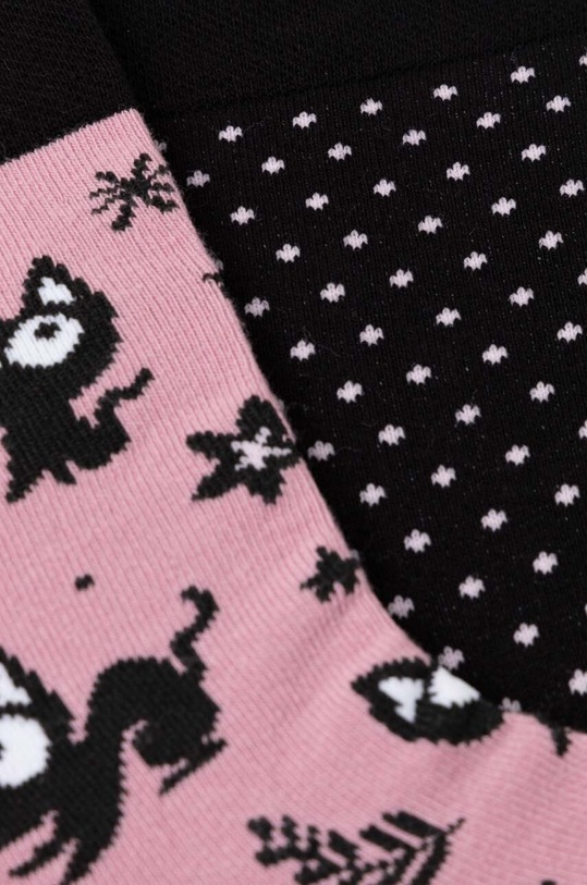 Bavlnené ponožky dámske z kolekcie Deň mačiek (2-pack) viac farieb RS24.LGD103 viacfarebná RS24